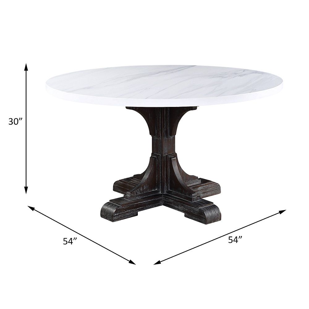 Gerardo Dining Table – line drawing