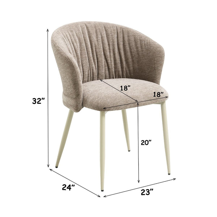 Ogin Arm Chair (Set-2) – dimensions diagram