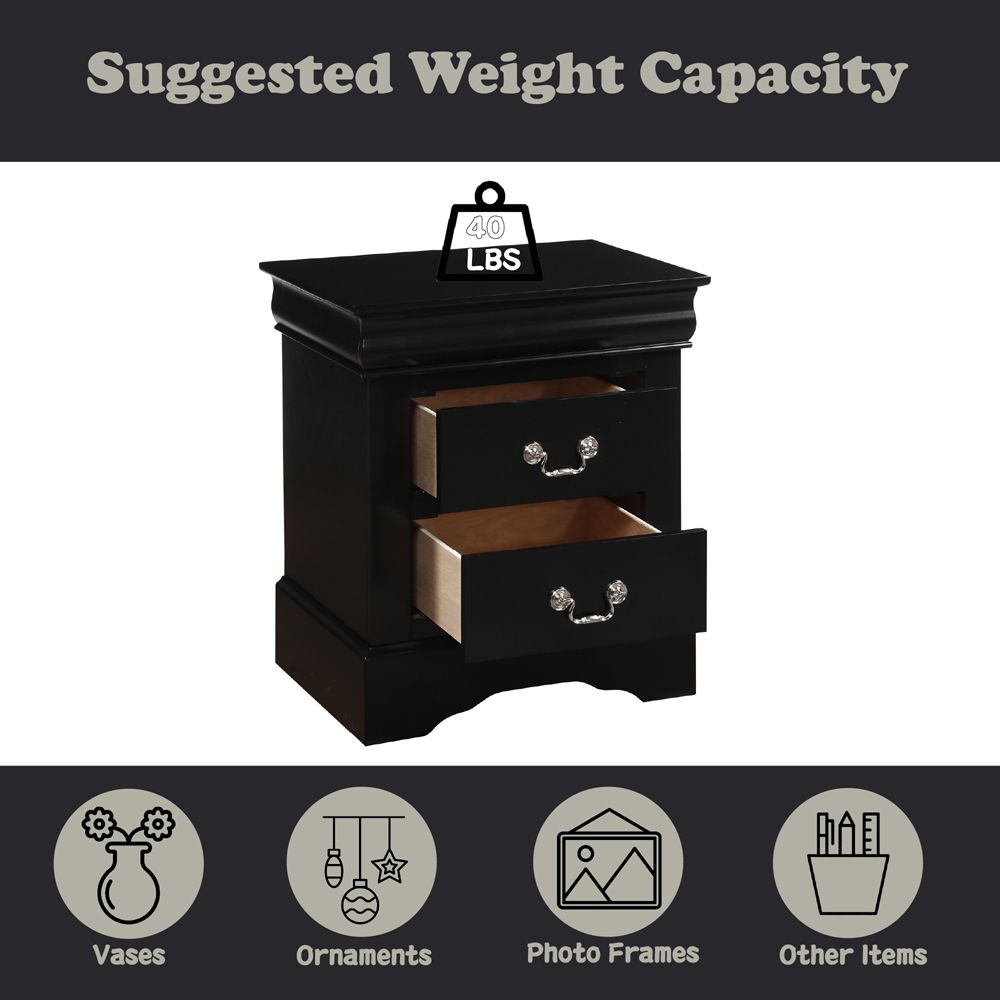 Louis Philippe III Nightstand