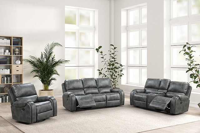 Tepic Loveseat, Gray - view 2