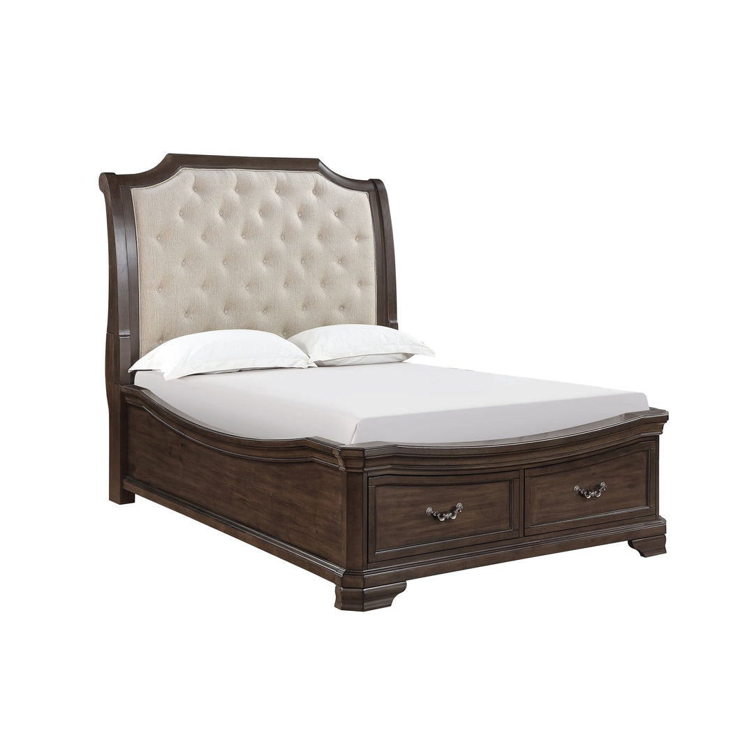 Lyndhurst 5''0" Q Headboard- Walnut