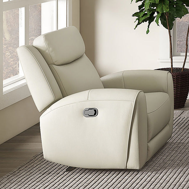 Jacobus Manual Recliner - Leather - view 2