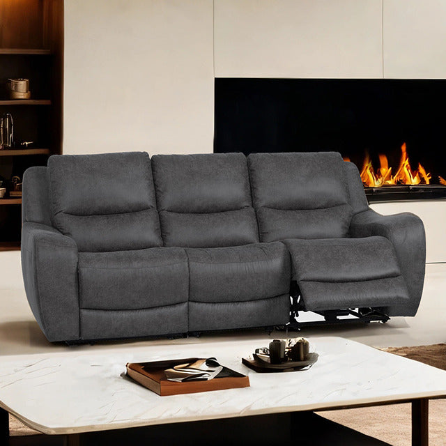 Demetrius Power Sofa, Dark Gray - view 2