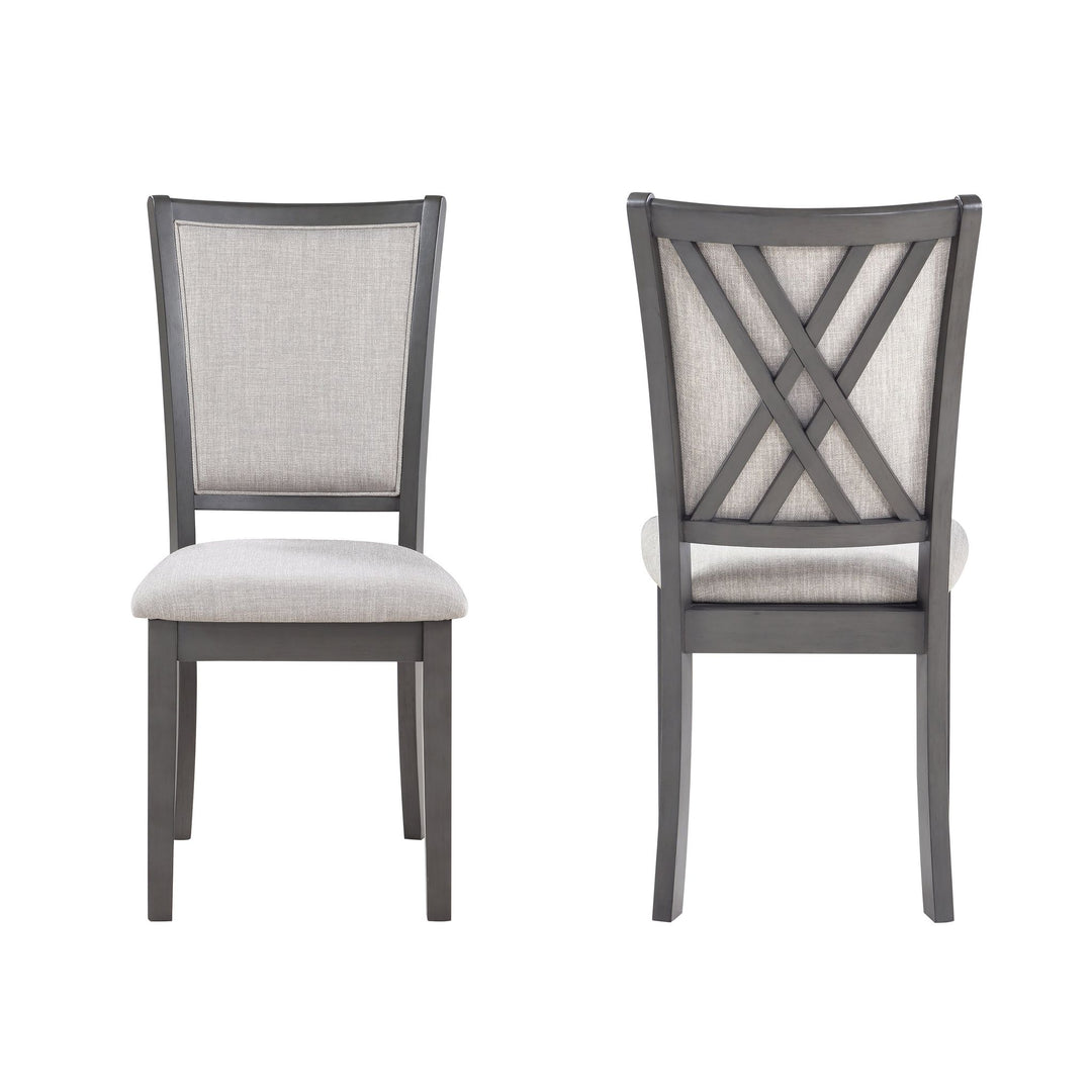Amy Dining Chair (2/ctn)-Gray
