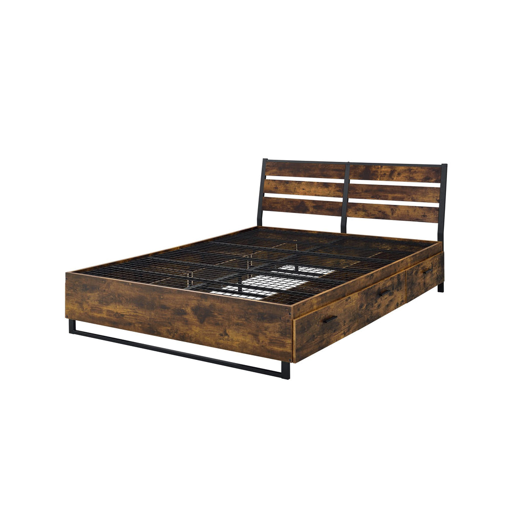 Juvanth Eastern King Bed with Storage