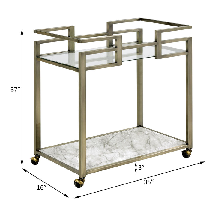 Neilo Serving Cart – line drawing