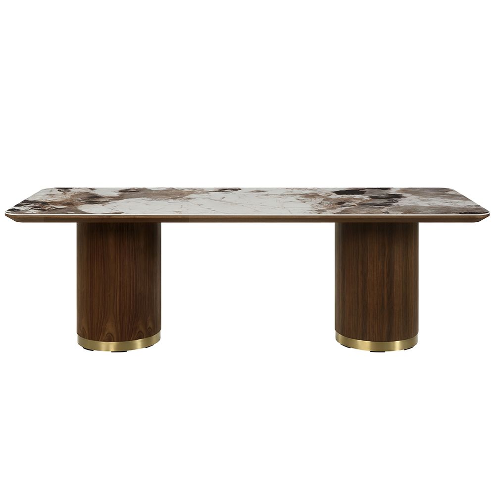 Willene Dining Table w/Ceramic Top – view 2