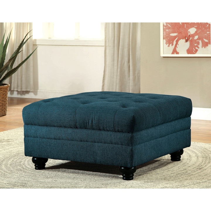 Stanford Armless Chair, Dark Teal - view 4