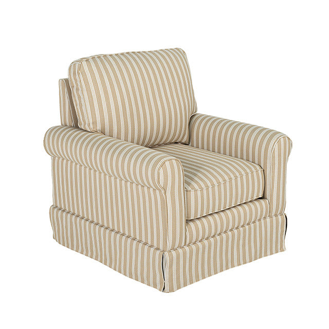 Peggy Accent Chair, Brown - view 3