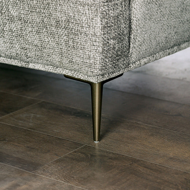 Gladbach Loveseat, Gray - view 4