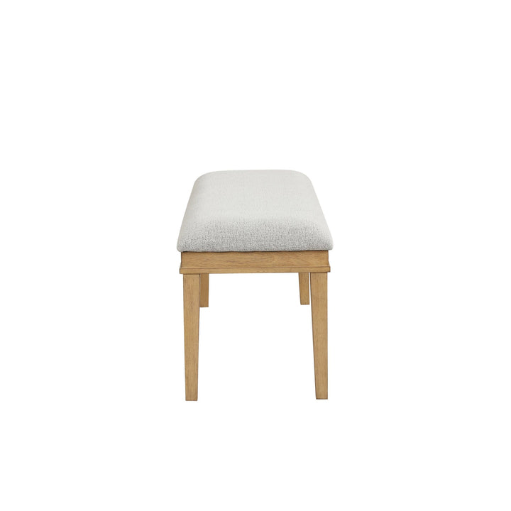 Essence Cushioned Dining Bench-Natural