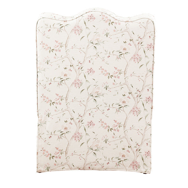 Hemsworth Accent Chair, Chinoiserie White/Pink - view 4