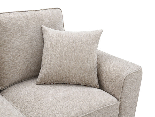 Enea Loveseat, Taupe - view 4