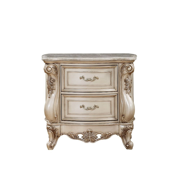 Gorsedd Nightstand W/Marble Top – view 2