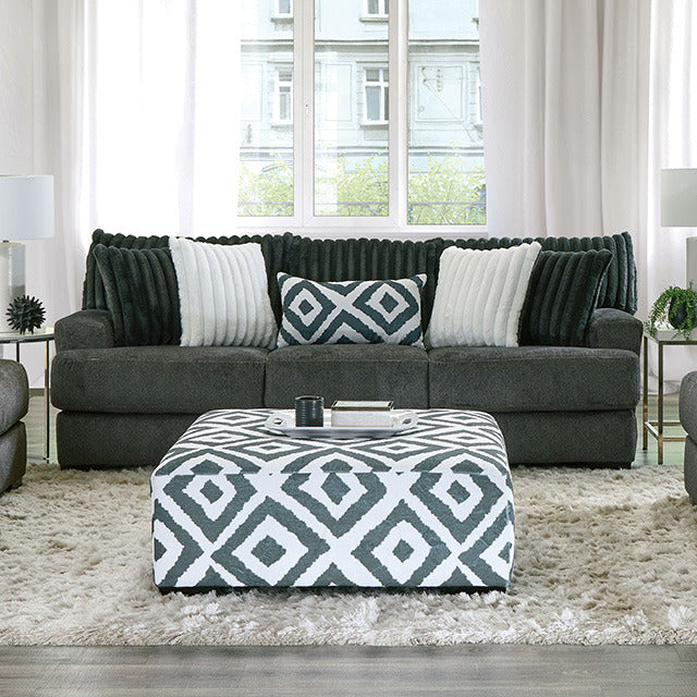Loughlin Sofa, Gun Metal - view 2