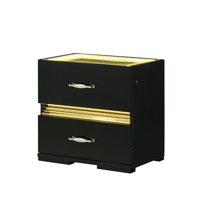 Lucida Nightstand W/ Led