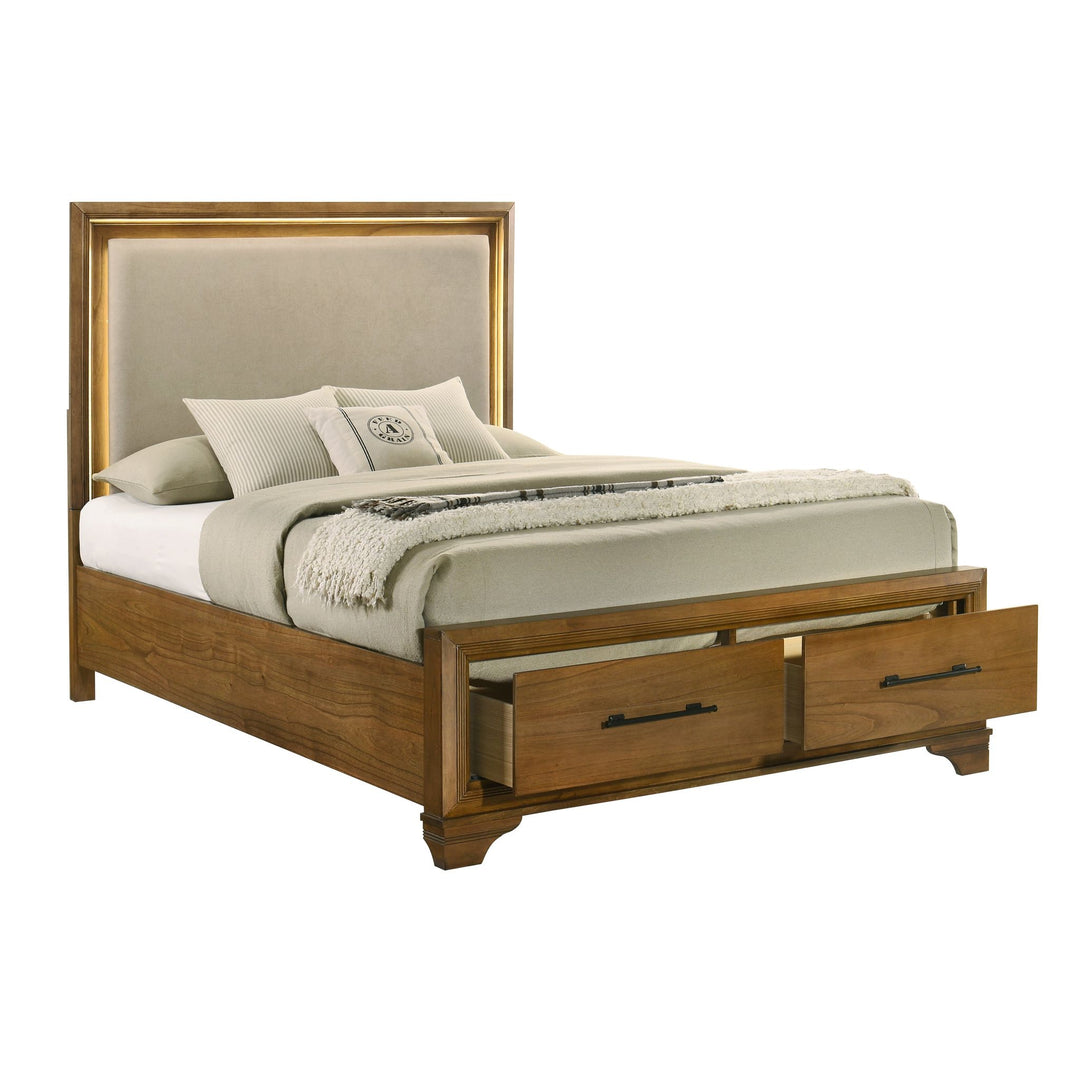 Talcott 5/0 Q Storage Footboard Drawer Kit- Honey