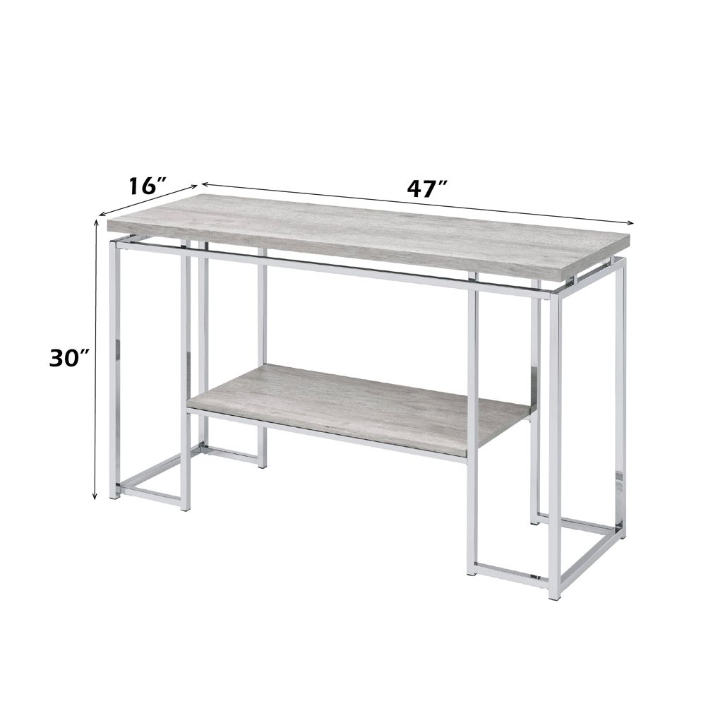 Chafik Sofa Table – dimensions diagram