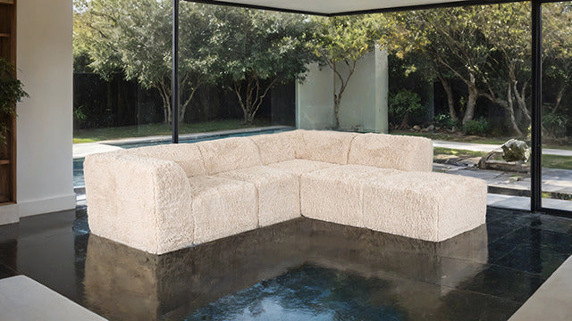 Nappi L-Sectional, Sand - view 5