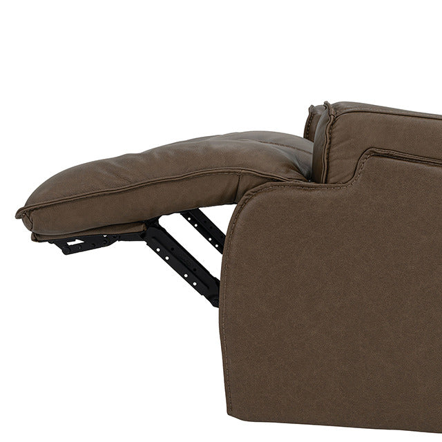Dallas Oversized Power Recliner, Cocoa Brown - view 9