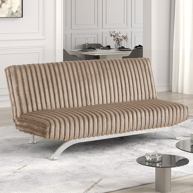 Villeneuve Futon Sofa Bed, Taupe