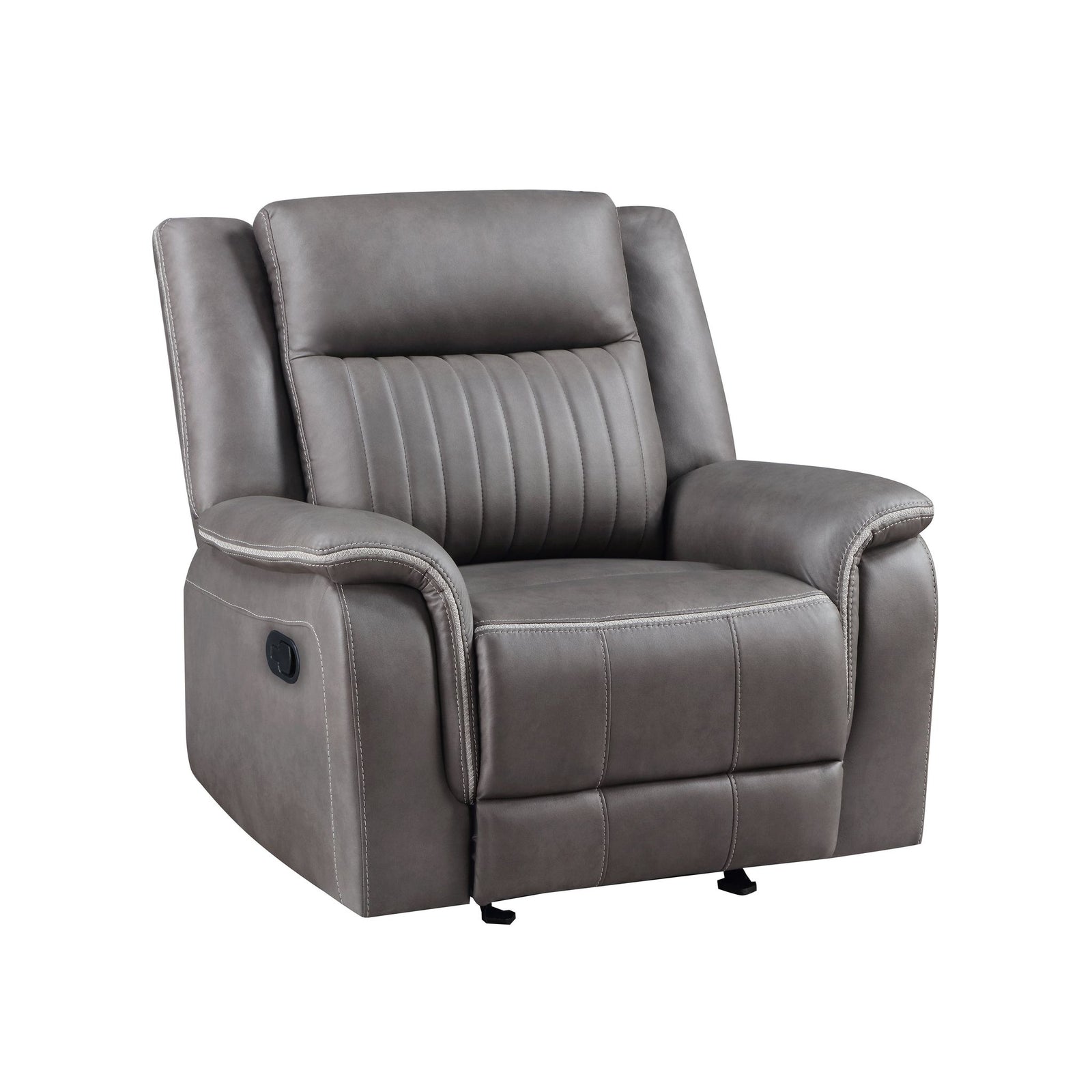 Enzo  Glider Recliner- Gray