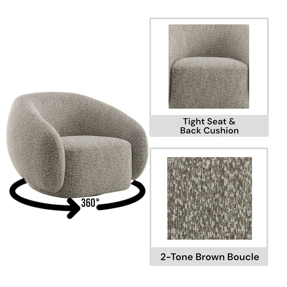Isabel Chair W/Swivel – features callout