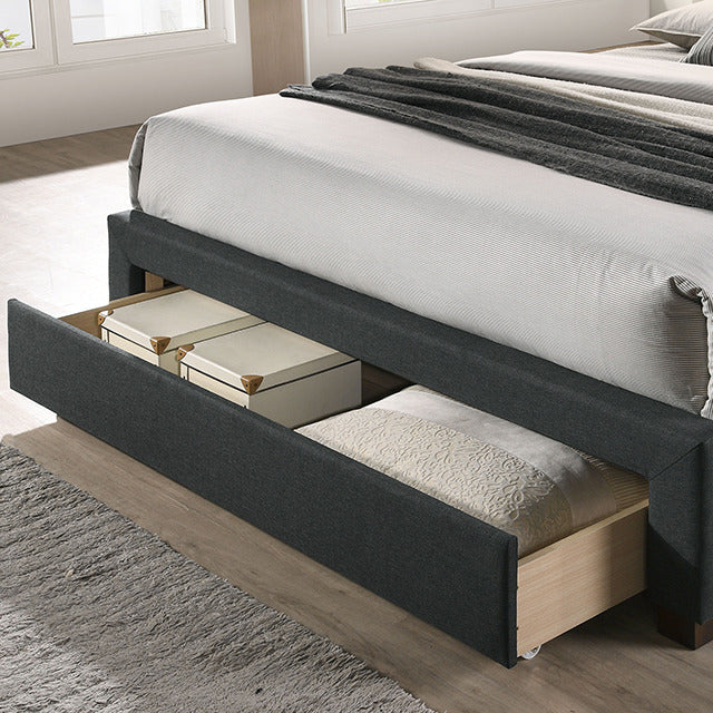 Sybella Bed, Dark Gray - view 4