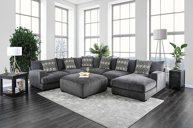 Kaylee U-Sectional W/ Right Chaise - view 2