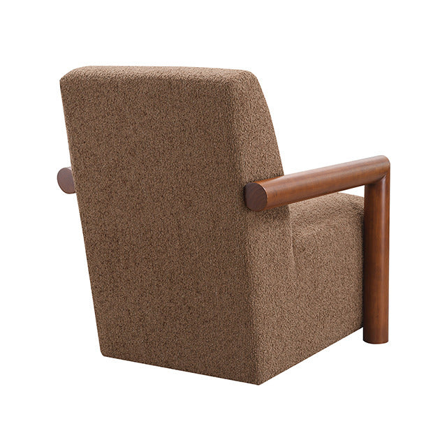 Esher Accent Chair, Caramel Brown - view 5