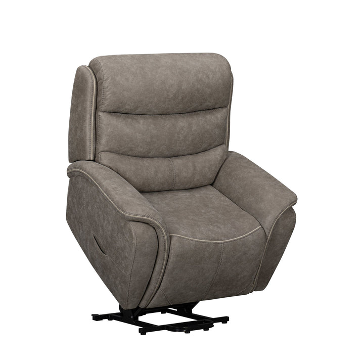 Kamari Power Lift Recliner W/ Heat &amp; Massage-Gray