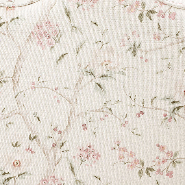 Hemsworth Accent Chair, Chinoiserie White/Pink - view 7
