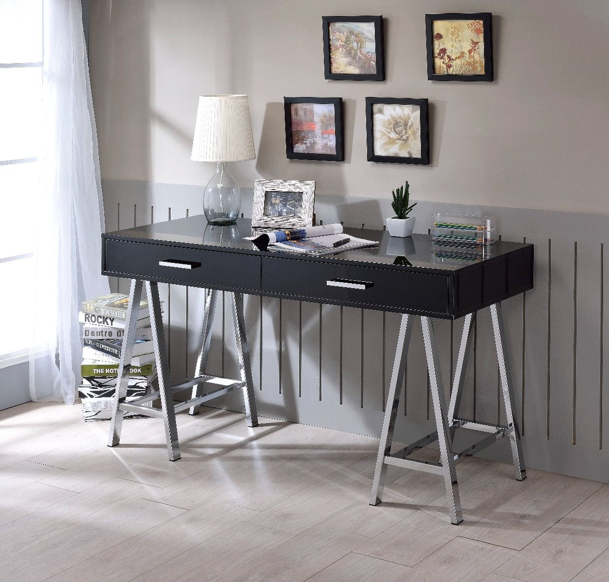 Coleen Writing Desk with USB