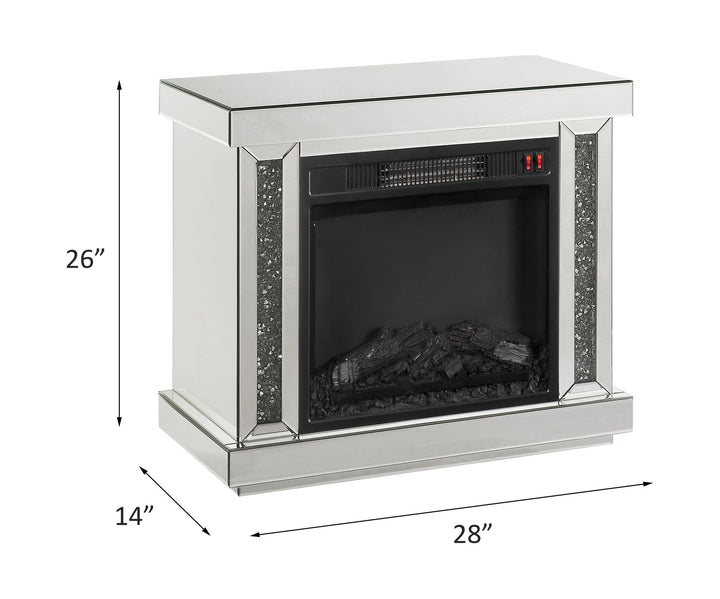 Noralie Fireplace – line drawing