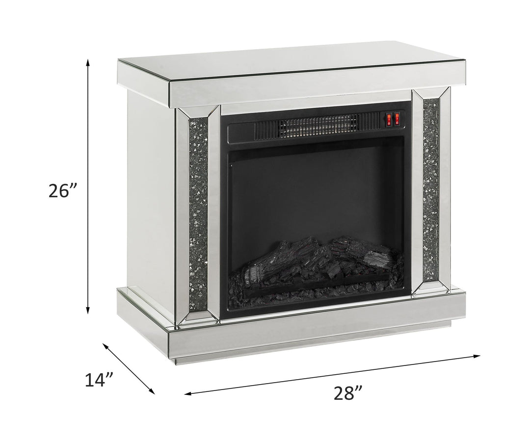 Noralie Fireplace – line drawing