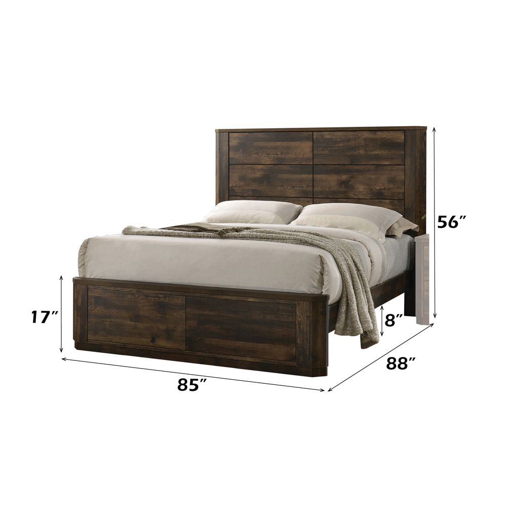Elettra EK Bed – dimensions diagram