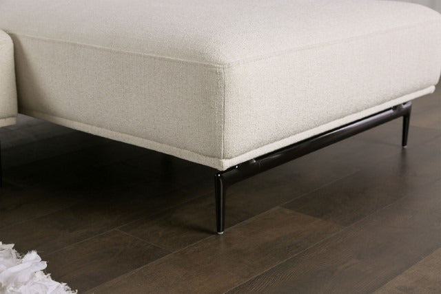 Baerum Sectional, Left Chaise, Linen White - view 4