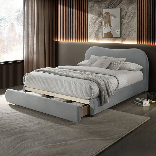 Grimsby Bed, Light Gray - view 2