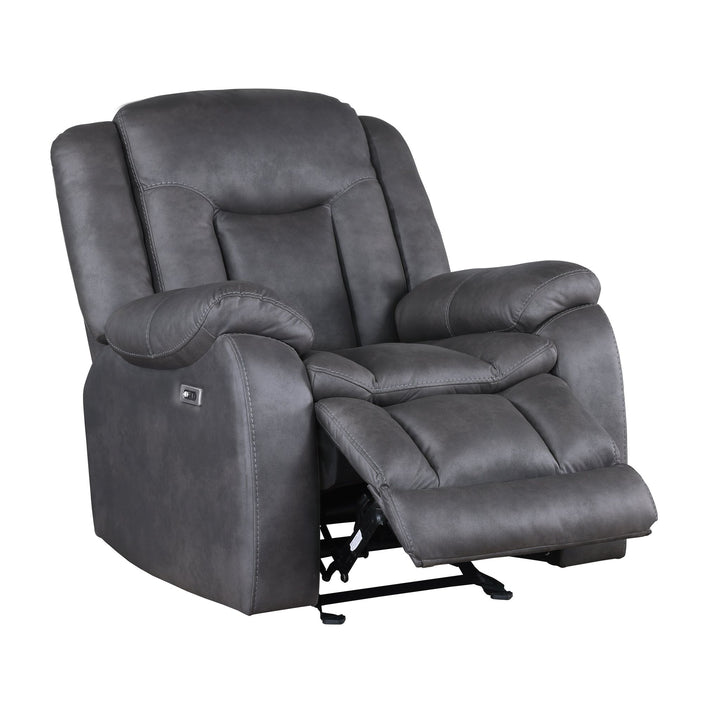Morello  Glider Recliner W/pwr Fr- Gray