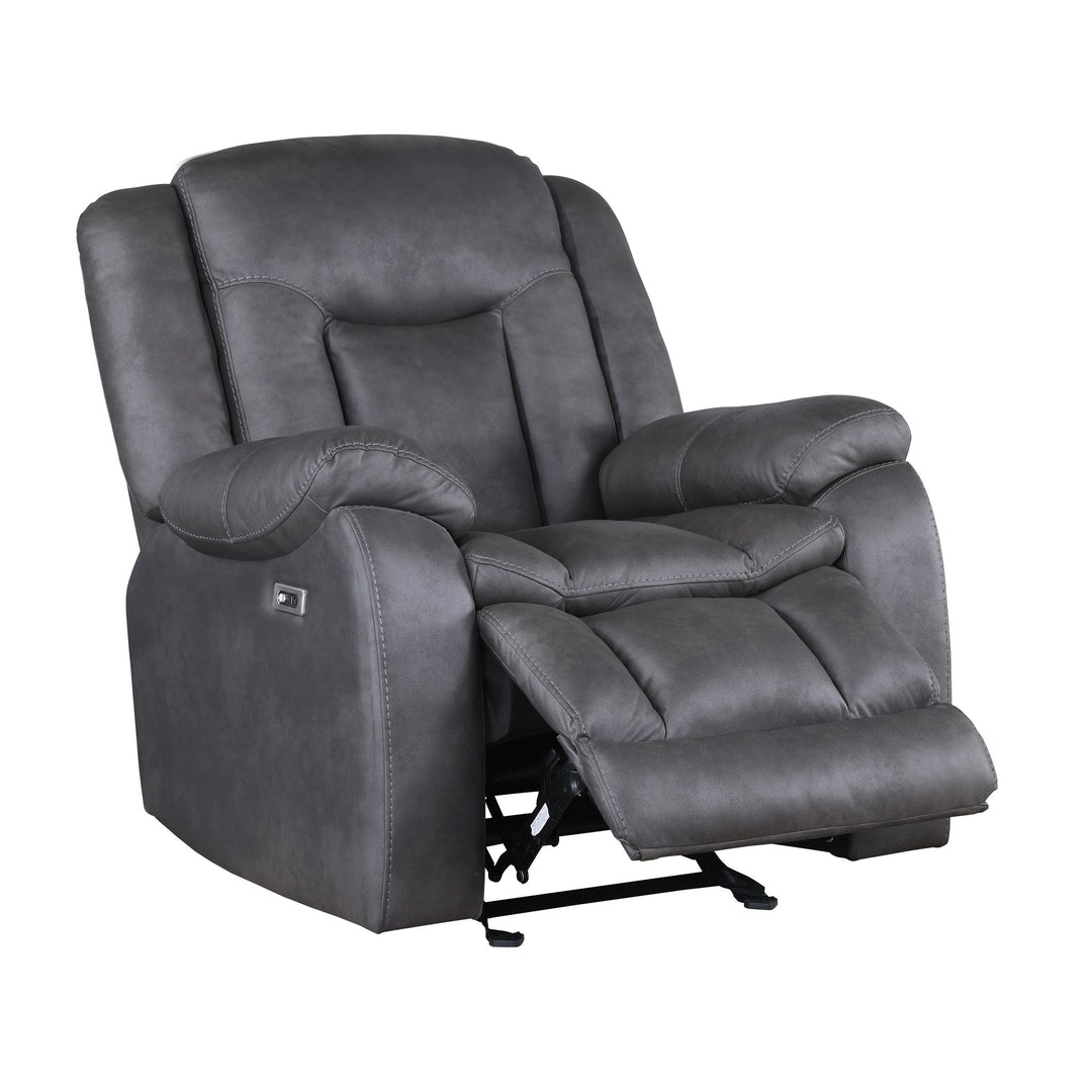 Morello  Glider Recliner W/pwr Fr- Gray