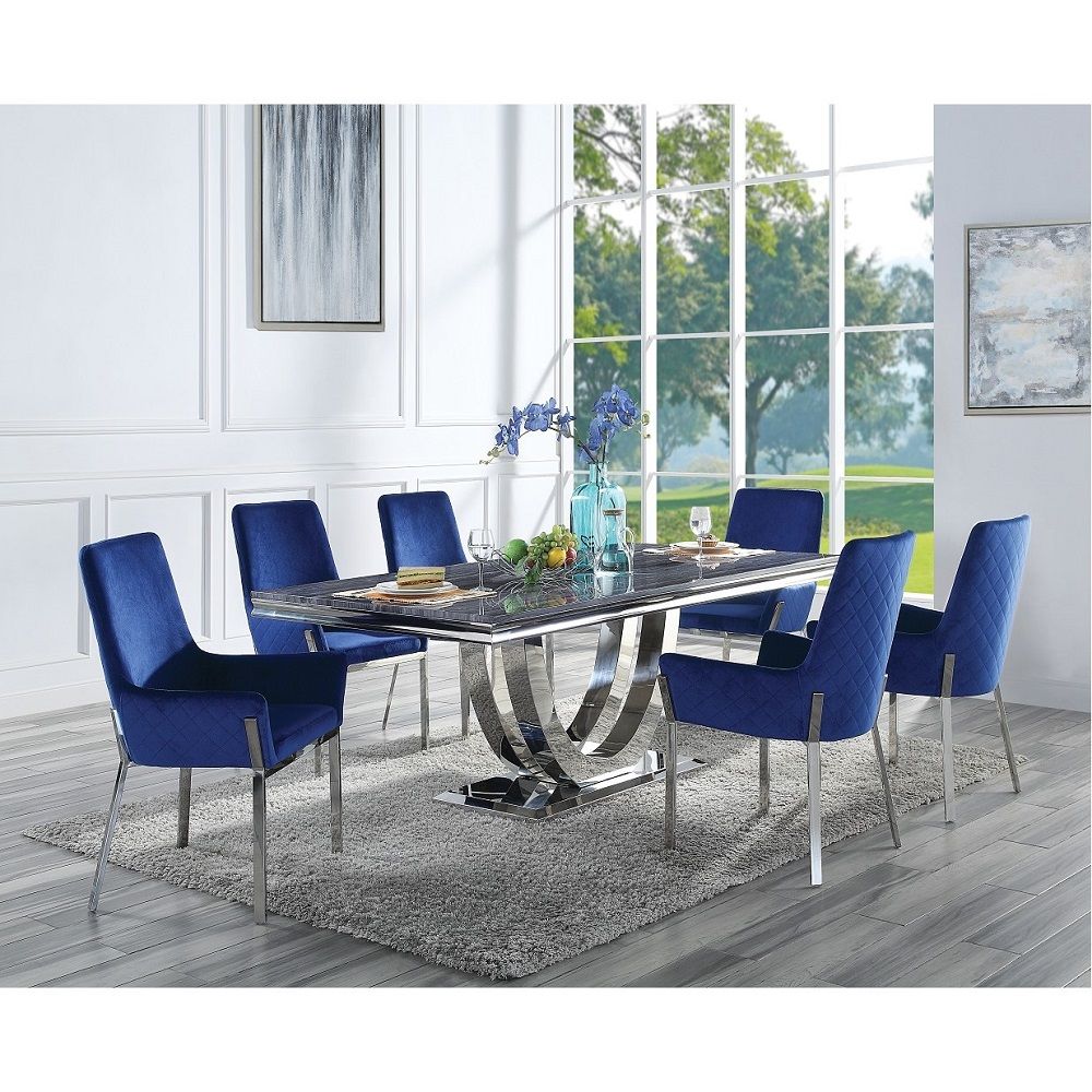 Cambrie Dining Table W/Engineered Stone Top – view 7