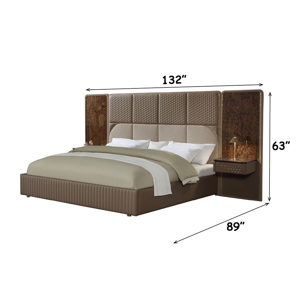 Marcelino Eastern King Bed – dimensions diagram