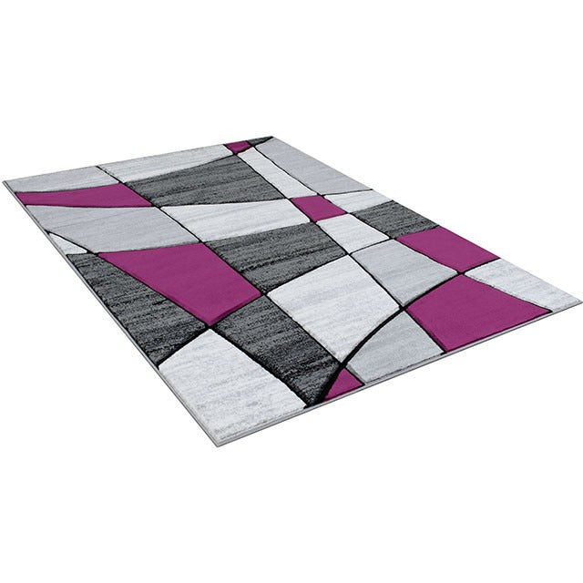 Niksar Area Rug, Gray/Purple - view 4