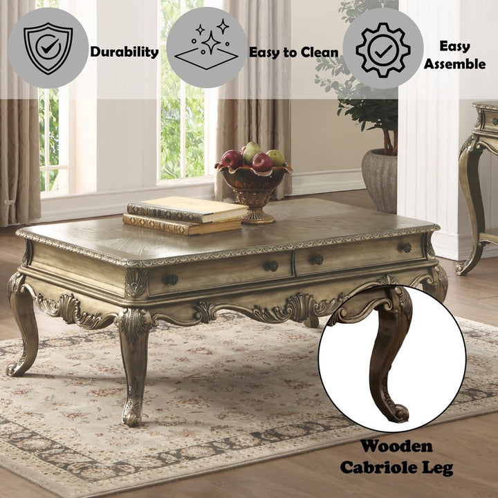 Ragenardus Coffee Table – features callout