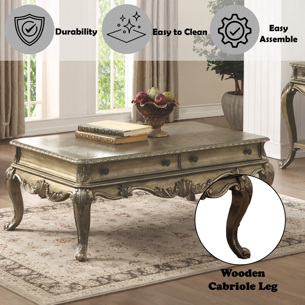 Ragenardus Coffee Table – features callout