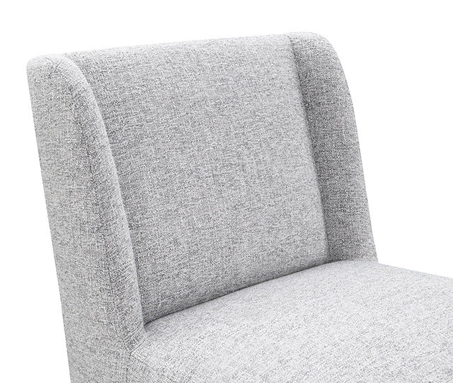 Fede Dining Side Chair, Feather Gray - view 3