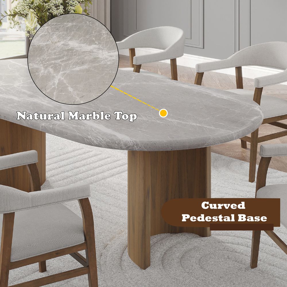 Darcy Dining Table – features callout