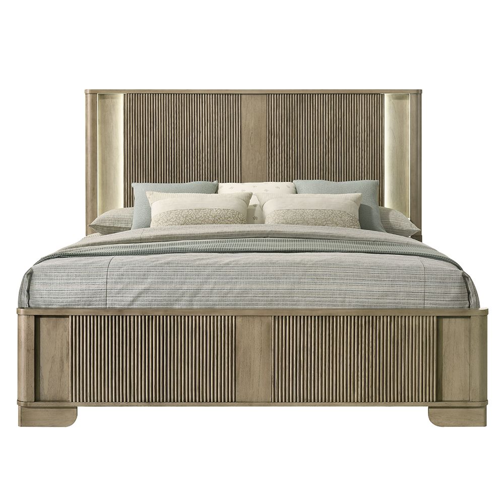 Lakkari Queen Bed with LED