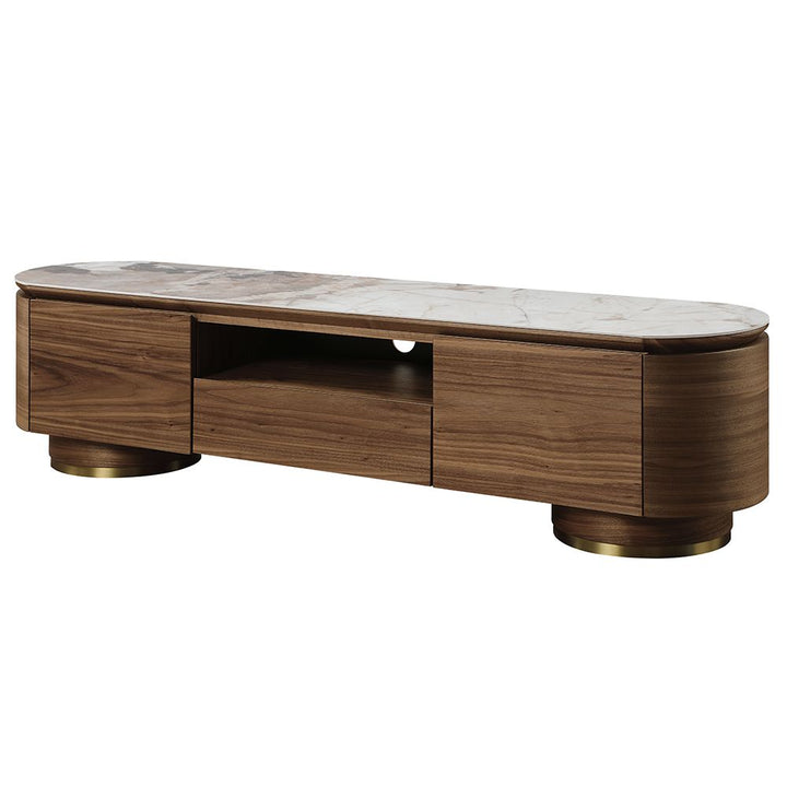 Willene TV Stand w/Ceramic Top – view 2