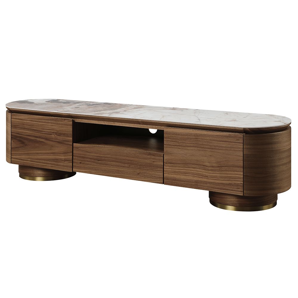 Willene TV Stand w/Ceramic Top – view 2